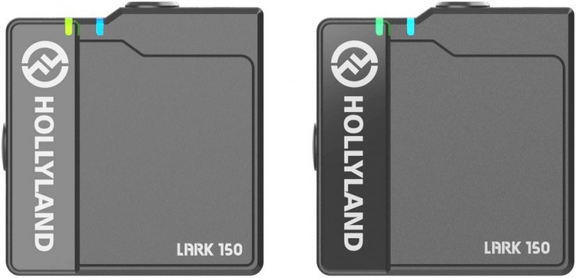 Hollyland LARK 150 Kompaktný digitálny bezdrôtový mikrofónový systém pre 2 osoby (2,4 GHz, čierny)