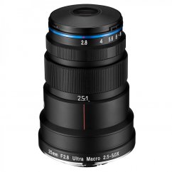 Laowa 25mm f/2,8 2,5-5X Ultra Macro pre Nikon F