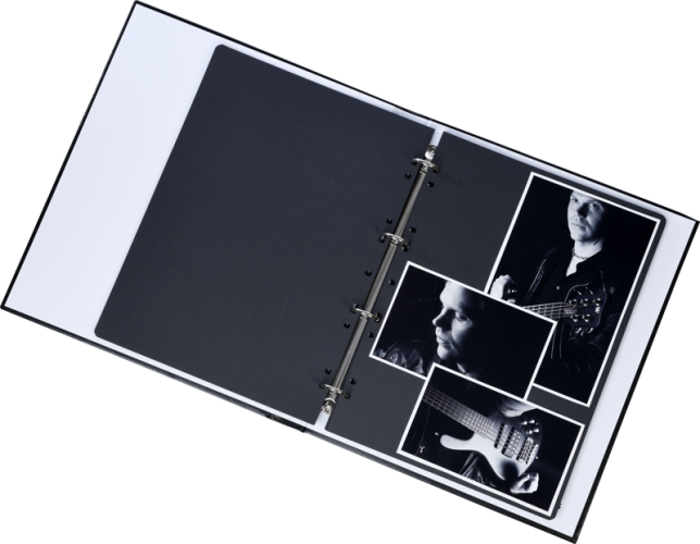 Focus Exclusive Line Ringbinder Black