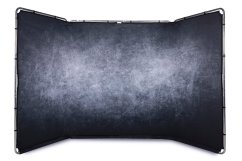Lastolite Panoramahintergrund 4 m, Granit, mit Rahmen