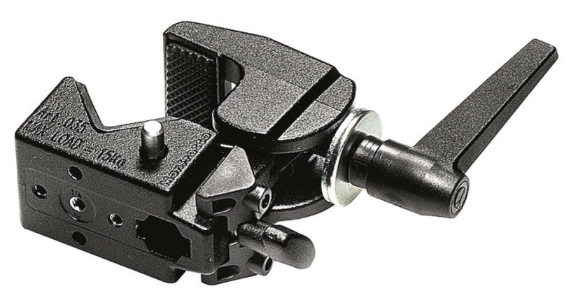 Manfrotto 035 Svorka SUPER na prům. tyčí 13-55 mm, uchycení 5/8″, M5, 1/4″ Manfrotto 035 Svorka SUPER na prům. tyčí 13-55 mm, uchycení 5/8″, M5, 1/4″