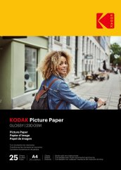 Kodak Picture Hochglanz-Fotopapier (230g/m2) A4 25 Blatt
