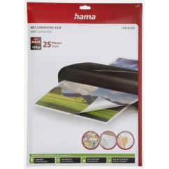 Hama Laminierfolien, DIN A3 (30,3×42,6 cm), 125 µ, 25 Stück