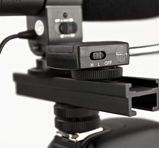 Kolejnice CS-15 pro příslušenství Hot Shoe