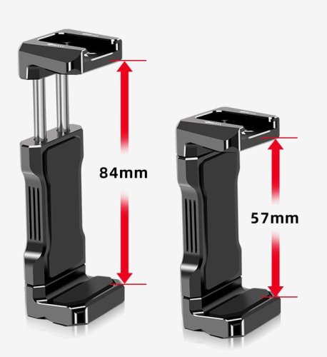 Elementrix držák mobilu aluminium sáňky pevný (DT73)