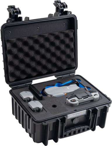 B&W Outdoor Cases B&W Cases Typ 3000 pre DJI Air 3, čierna