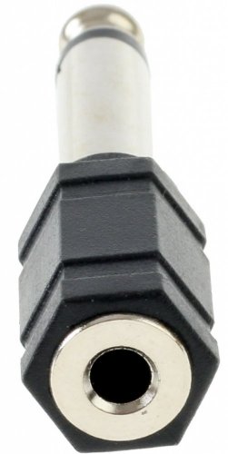 B.I.G. 3.5mm adapter to 6.3mm jack connector