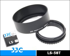 JJC LS-58T sluneční clona pro teleobjektivy 58mm