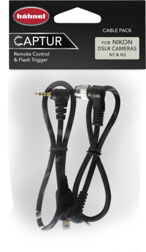 Hähnel Cable Pack Nikon - kabely pro připojení Captur Pro Modul / Giga T Pro II Hähnel Cable Pack Nikon - kabely pro připojení Captur Pro Modul / Giga T Pro II