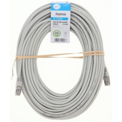 Síťový kabel Hama Cat5e F/UTP RJ45 30 m, stíněný, nebalený