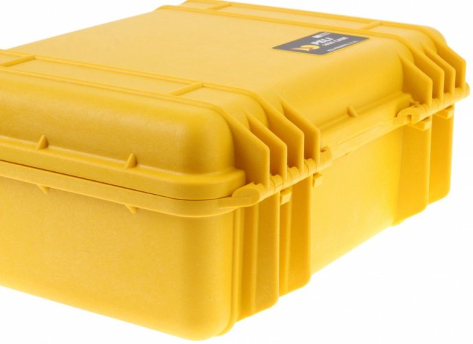 Peli™ Case 1450 kufor s penou žltý