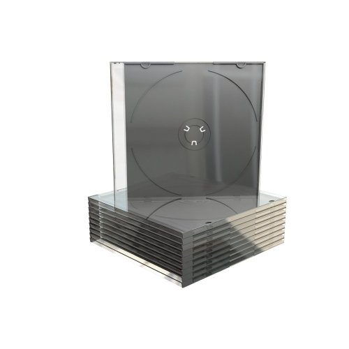 1 CD-hez való 5,2 mm-es tok – fekete – 100 db karton