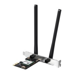 Sieťová karta TP-Link Mercusys MA70XE AXE 1800, WiFi 6, Bluetooth 5.3, 2,4/5GHz, PCI-e