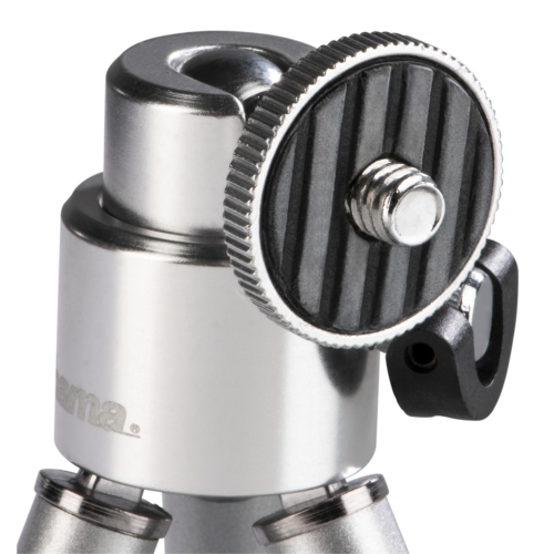 Hama mini stativ "Ball" L, stříbrný