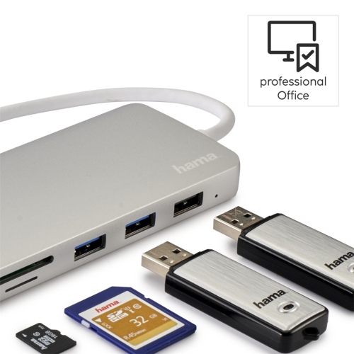 Hama USB-C hub, Connect2Mac, multiport, pre Apple MacBook Air a Pro