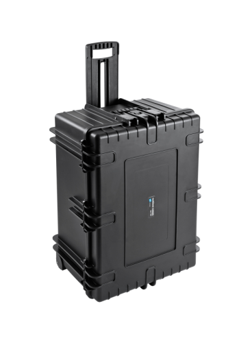 B&W Outdoor Koffer Typ 7800 mit Schaumstoff Schwarz