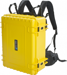 B&W chrbtový postroj (BPS) pre typy kufrov Outdoor Case 5000/5500/6000/6500/6600