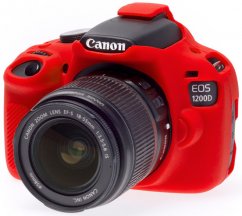 easyCover Silikon Schutzhülle f. Canon EOS 1200D Rot