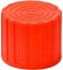 easyCover univerzální kryt objektivu s filtrovým závitem 52-77mm červený