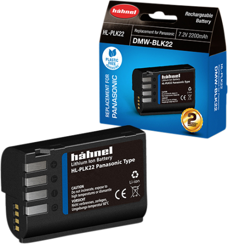 Hähnel HL-PLK22 (Panasonic DMW-BLK22) 7,2V; 2.200mAh; 15,8 Wh