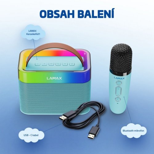 Karaoke sada Lamax KaraokeKid1 Blue