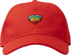 Polaroid Cap Go Red