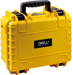 BW Outdoor Cases Type 3000/PP.117 for DJI Flip, Yellow