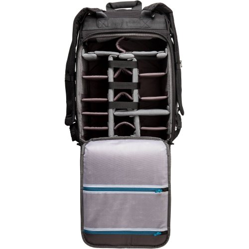 Tenba Roadie Backpack 20 | 2 zrcadlovky, 6-8 objektivů, příslušenství | přístup zepředu a zezadu | notebook do 17 palců | pláštěnka | černá
