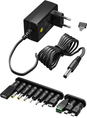 Adaptor de alimentare universal 230V/3-12V curent continuu 1500mA