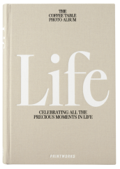 Printworks CoffeeTable PhotoBook Life Beige