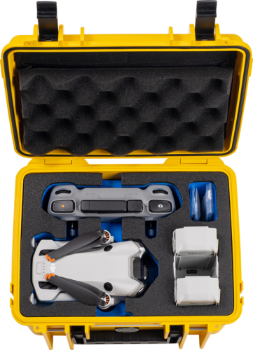 B&W Outdoor Cases BW Outdoor Cases Type 2000 for DJI Mini 4 Pro / Yellow B&W Outdoor Cases BW Outdoor Cases Type 2000 for DJI Mini 4 Pro / Yellow