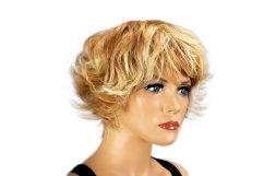 Dámská paruka krátká blond (PAR-411-M30T613)