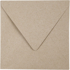 Focus Envelope 160x160 Brown 120g 50 Pcs