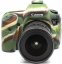 easyCover Silikon Schutzhülle f. Canon EOS 6D Camouflage