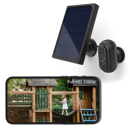 Hama SMART vonkajšia IP kamera, WiFi, solárne napájanie, nočné videnie Hama SMART vonkajšia IP kamera, WiFi, solárne napájanie, nočné videnie