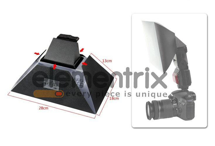 Difuzér pro systémový blesk 280 x 180mm (PD4)