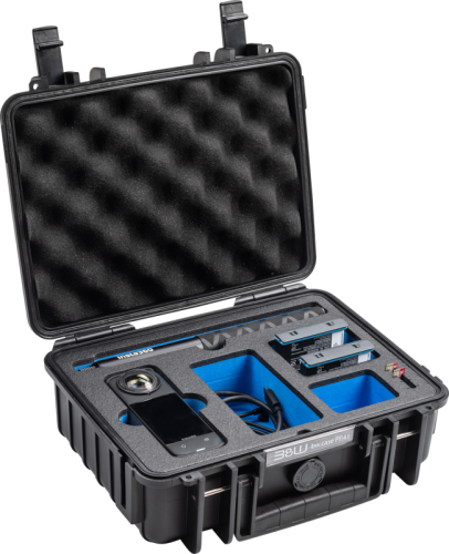 BW Outdoor Cases Type 1000 for Insta360 X4, black