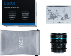 Sirui Cine Lens Nightwalker S35 75mm T1.2 MFT-Mount Black