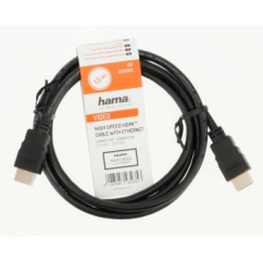 Hama HDMI kábel High Speed 4k 1,5 m, nebalený