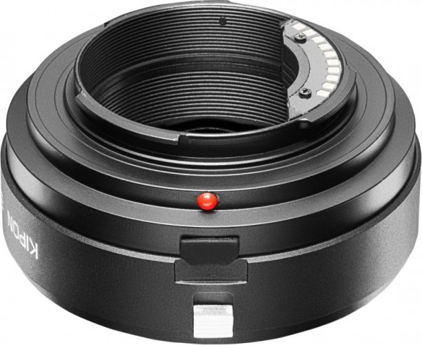 Kipon autofokus adaptér z Canon EF objektívu na Sony E telo bez opory