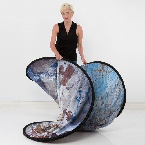 Lastolite skládací pozadí Urban 150x210cm rezavý plech/opadaná omítka Lastolite skládací pozadí Urban 150x210cm rezavý plech/opadaná omítka