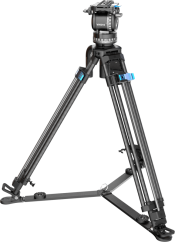 Sirui Pro Video Tripod Kit Rapid Twin-Leg SQ75+VHS10