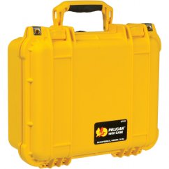 Peli™ Case 1400 case without Foam (Yellow)