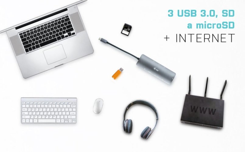 Dokovací stanice i-Tec USB-C Metal Nano 4K HDMI LAN + Power Delivery 100W