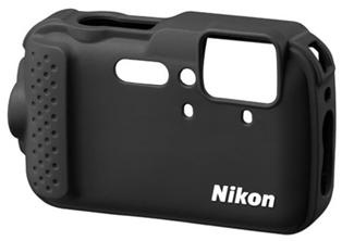 Nikon CF-CP001 silicone sleeve for Coolpix AW120, black