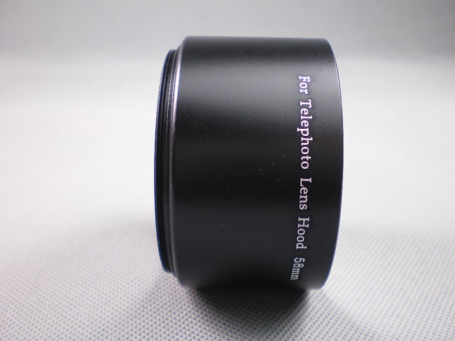 forDSLR 46mm kovová sluneční clona pro teleobjektiv