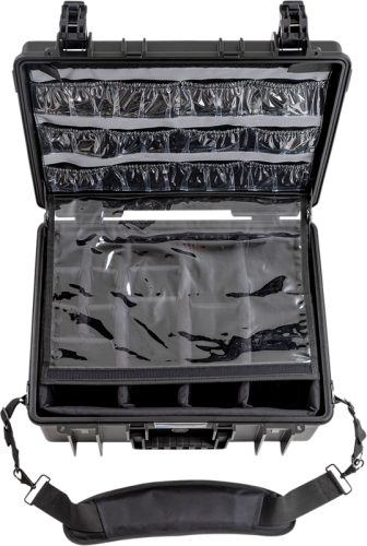 B&W Outdoor Cases 6000 s pohotovostní lékařskou soupravou černý