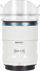 Sirui Sniper Lens APS-C AF 33mm F1.2 E-Mount White