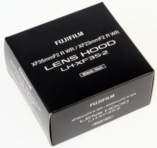 Fujifilm LH-XF35-2 Gegenlichtblende für Fujinon XF35mm f/2 R WR Schwarz
