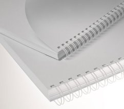 Viazací chrbát RENZ kovový (3/1") A4 průměr 16mm bílý 50ks